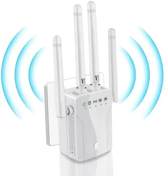 Main image of WiFi Extender Signal Booster for Home: Internet Repeater Long Range Covers Up to 45+ Devices and 8470 Sq.ft for Apartment Basement Office House