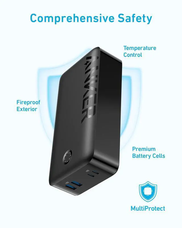 Alt view image 6 of 6 - Portable Charger, Power Bank, 40,000mAh 30W Battery Pack with USB-C High-Speed Charging, for MacBook, iPhone iPhone 15/15 Plus/15 Pro/15 Pro Max, iPhone14/13/12 Series, Samsung Galaxy, iPad