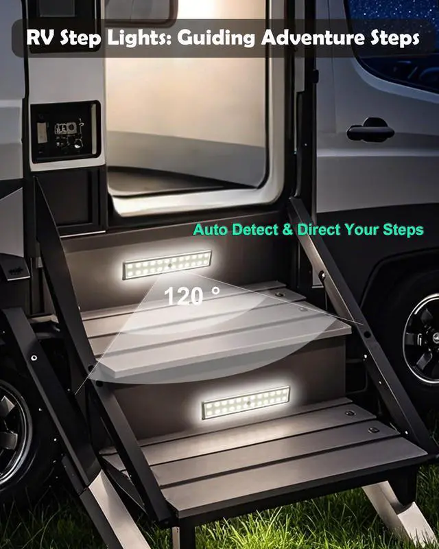 Alt view image 5 of 7 - 58-LED Motion Sensor Under Cabinet Lights Wireless, RGB Closet Light Night Lights Remote, 1100mAh Rechargeable Under Cabinet Lighting Counter Lights for Indoor Kitchen, Stair (6 Packs)