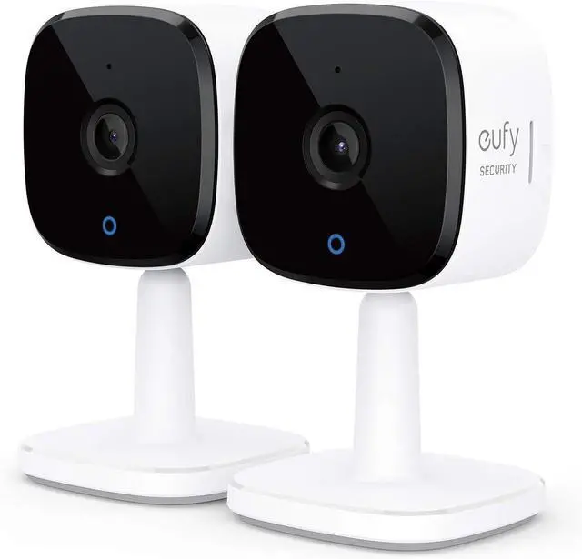 Main image of Indoor Cam C120 2-Cam Kit | 2K Security Indoor Camera | Plug-in Camera with Wi-Fi | Human and Pet AI | Works with Voice Assistants | Night Vision | Two-Way Audio | HomeBase 3 Compatible
