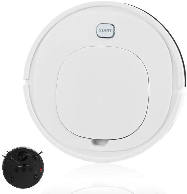Main image of Robot Vacuum Cleaner with Automatic dust Collection Base,Strong Suction,Robot Vacuum Cleaner and Mop Combo, 3-in-1 Vacuum,Intelligent Navigation Obstacle Avoidance,Ultra-Thin & Quiet,White