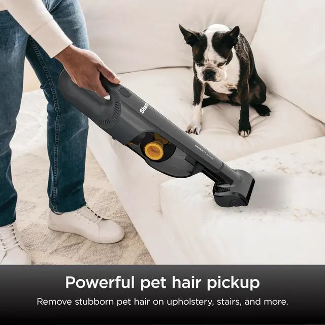 Alt view image 4 of 7 - UltraCyclone Pet Pro Plus Cordless Hand Vacuum, Powerful Suction, Handheld Vacuum for Car & Home, Pet Power Brush, Crevice Tool, Scrubbing Brush, XL Dust Cup, Black, CH951