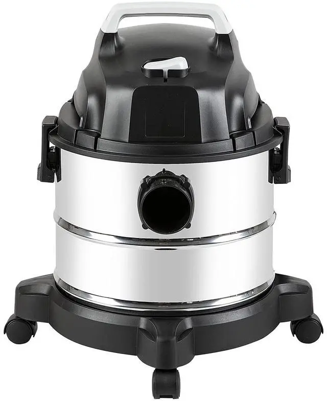 Alt view image 6 of 7 - _Mega Brand Wet Dry Vacuum Cleaner, 4 gallon Shop, 3 HP Stainless Steel, Grey/Black
