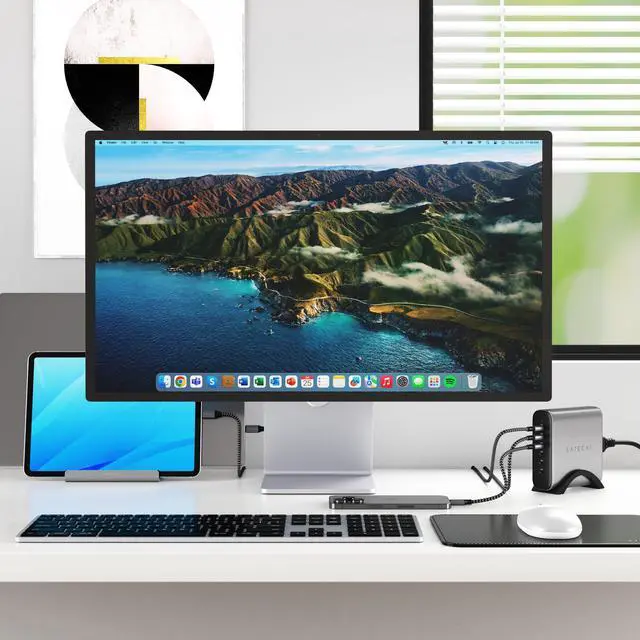 Alt view image 6 of 6 - Slim X3 Bluetooth Backlit Keyboard for Mac, Illuminated Keys & Multi-Device Sync, for MacBook Air/Pro M4, iPad Air/Pro M4, iPad/iPad mini, Mac mini, iMac - Space Gray