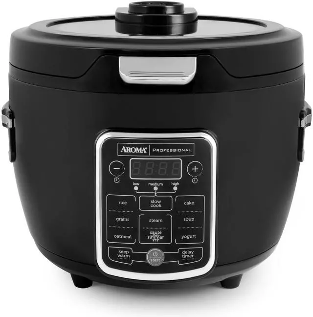Main image of Professional Touch Glass Lid, Food Steamer, Slow Cooker, Multicooker with 11 Preset Functions, Steam Tray, Measuring Cup, Rice Spatula, 20 Cooked