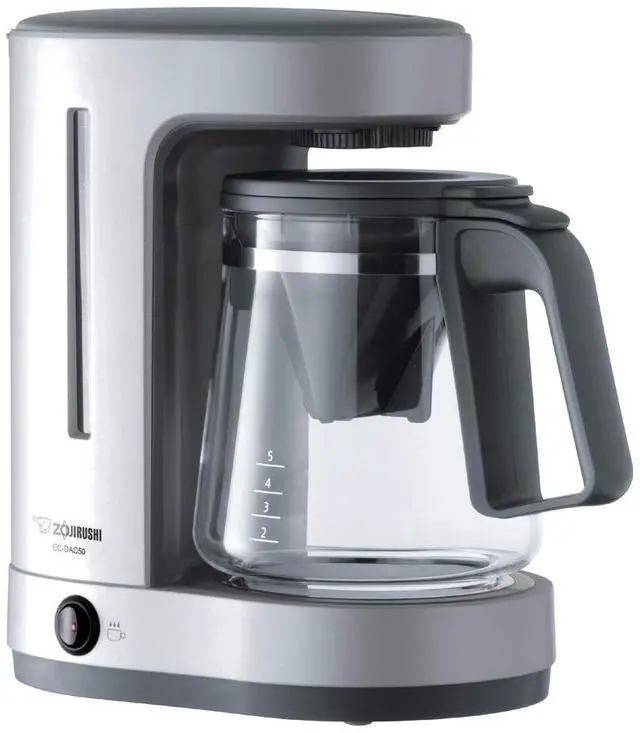 Main image of EC-DAC50 Zutto 5-Cup Drip Coffeemaker,Silver