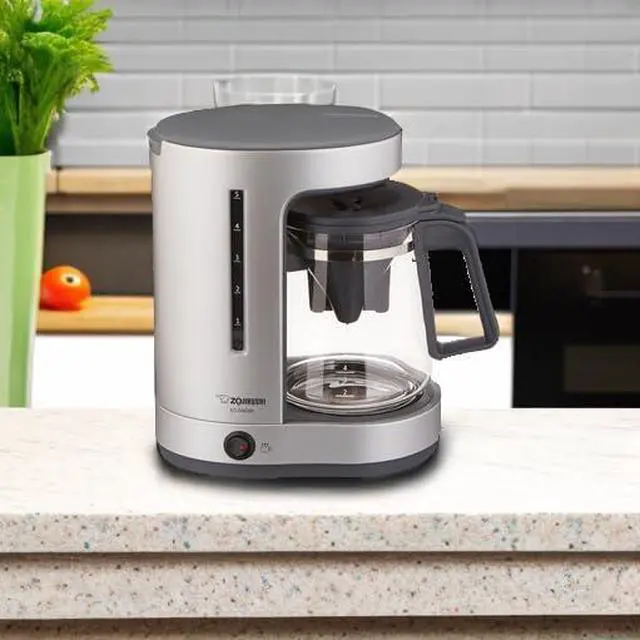Alt view image 2 of 2 - EC-DAC50 Zutto 5-Cup Drip Coffeemaker,Silver