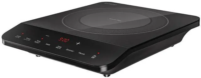 Main image of Portable Induction Hot Plate Cooktop, Single 1 Burner Countertop Cooker, 3 Preset Modes, Shatter-proof Flat Glass Top, 110~120 Volt Plug in Electric Stove for Kitchen, Outdoor Camping, RV