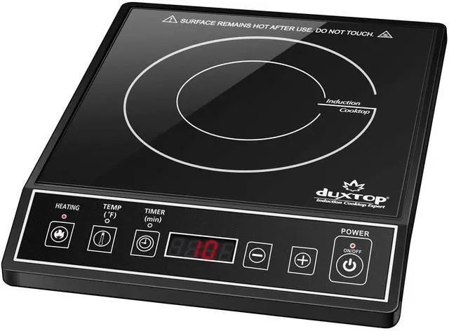 Main image of 1800W Portable Induction Cooktop Countertop Burner, Black 9100MC/BT-M20B