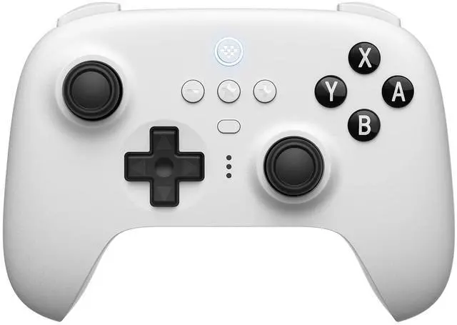 Alt view image 3 of 7 - 8BitDo Ultimate Bluetooth Controller with Charging Dock, Wireless Pro Controller with Hall Effect Sensing Joystick, Compatible with Switch, Windows and Steam Deck (White)