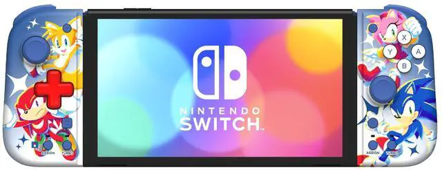 Main image of Nintendo Switch Split Pad Compact (Sonic the Hedgehog Edition) Ergonomic Controller for Handheld Mode - Officially Licensed by Nintendo and SEGA