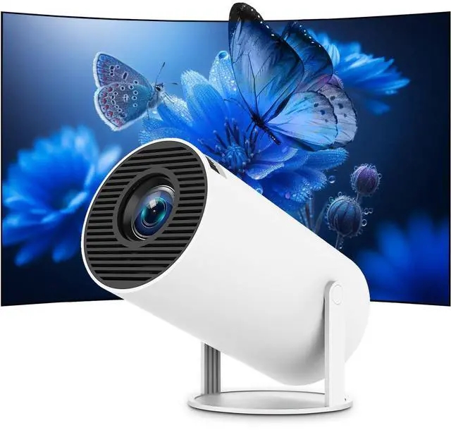 Main image of Mini Portable Projector 4K WiFi 6 BT 5.2 Upgraded Portable Projector Full HD Supported for Phone /PC /TV /HDMI /PS5 /Laptop Auto Keystone Home Theater 180° Rotation [Built-in App]