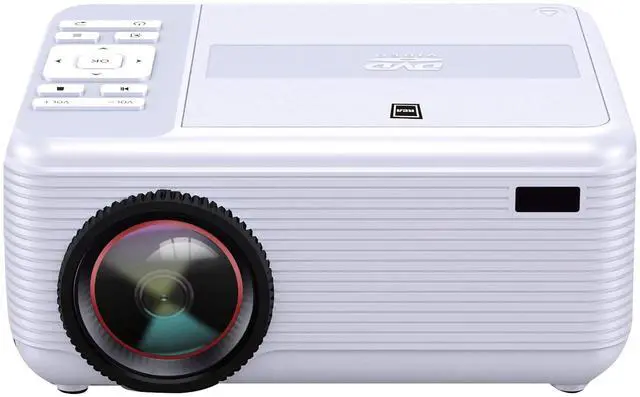 Alt view image 2 of 4 - RPJ140 Projector With Built-in Bluetooth & DVD Player - Movie Projector - 1080P Supported For HD, Video & Screens - Portable DVD Projector For Home Theater Compatible With Phone, Laptop, PS4, Xbox