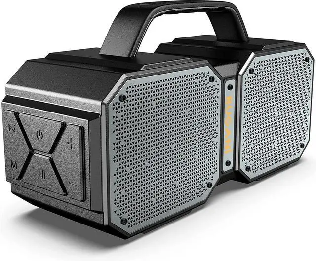 Main image of Shock Bluetooth Speaker, Portable Bluetooth 5.3, Waterproof, 60W Super Power, Outdoor Speaker, Black(New Model)