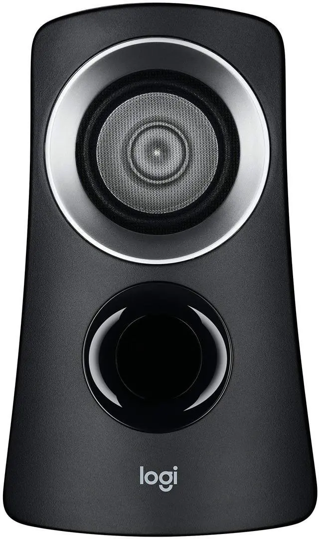 Alt view image 4 of 7 - 2.1 Multimedia Speaker System with Subwoofer, Full Range Audio, 50 Watts Peak Power, Strong Bass, 3.5mm Audio Inputs, PC/PS4/Xbox/TV/Smartphone/Tablet/Music Player - Black