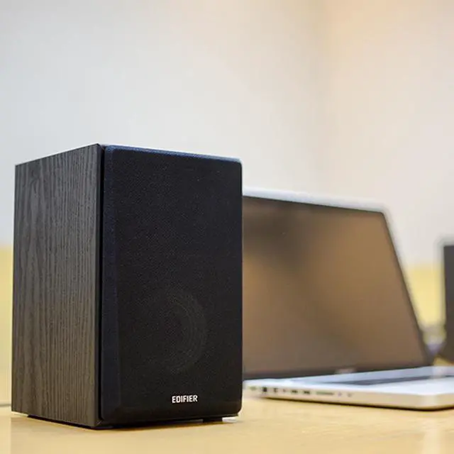 Alt view image 5 of 7 - R980T 4" Active Bookshelf Speakers - 2.0 Computer Speaker - Powered Studio Monitor (Pair)