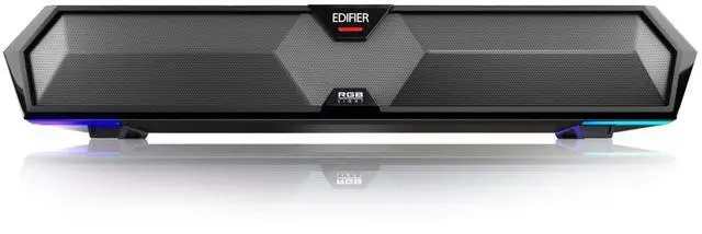 Main image of MG300 Computer Sound Bar: Loud Speakers with Deep Bass - Switch RGB Built-in Microphone for Gaming Speakers Wireless Bluetooth 5.3 & USB Adapter PC Sound Bar for Desktop