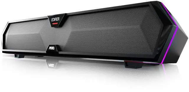 Alt view image 7 of 7 - MG300 Computer Sound Bar: Loud Speakers with Deep Bass - Switch RGB Built-in Microphone for Gaming Speakers Wireless Bluetooth 5.3 & USB Adapter PC Sound Bar for Desktop