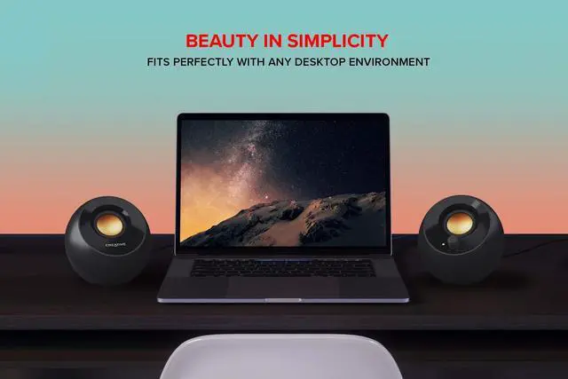 Alt view image 5 of 6 - Pebble Plus 2.1 USB-Powered Desktop Speakers with Powerful Down-Firing Subwoofer and Far-Field Drivers, Up to 8W RMS Total Power for Computer PCs and Laptops (Black)