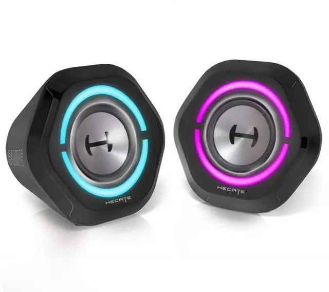 Main image of Bluetooth 5.3 Gaming Speakers,10W PC USB Computer Speakers for Laptop Desktop 3.5mm aux Input Hecate G1000 Black