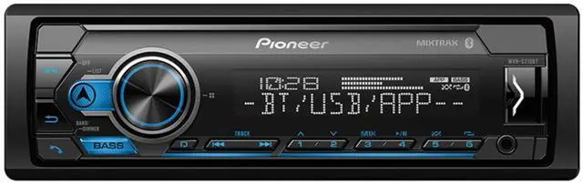 Alt view image 2 of 4 - MVH-S310BT Single Din Built-In Bluetooth, MIXTRAX, USB, Auxiliary, Pandora, Spotify, iPhone, Android and Smart Sync App Compatibility Car Digital Media Receiver