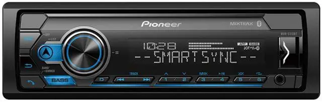 Alt view image 4 of 4 - MVH-S310BT Single Din Built-In Bluetooth, MIXTRAX, USB, Auxiliary, Pandora, Spotify, iPhone, Android and Smart Sync App Compatibility Car Digital Media Receiver
