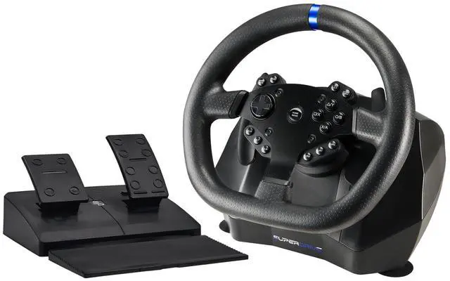 Main image of Superdrive - SV950 steering wheel with pedals and paddles for Xbox Serie X/S, PS4, Xbox One, PC (programmable for all games)