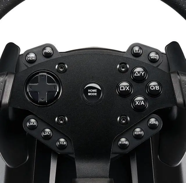 Alt view image 6 of 7 - Superdrive - SV950 steering wheel with pedals and paddles for Xbox Serie X/S, PS4, Xbox One, PC (programmable for all games)