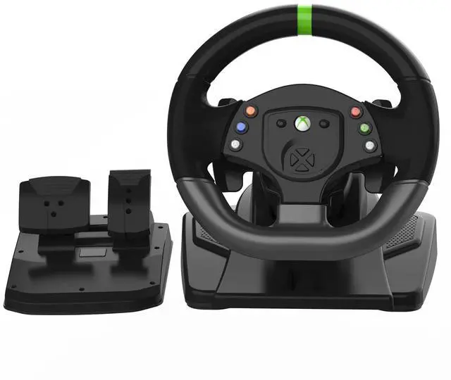 Main image of Xbox 360 Game Racing Wheels,PC Steering Wheel Plug and Play Gaming Driving Volante 180° USB with Pedals Shifter Bundle for XBOX 360 / Windows PC / PS3 /Nintendo switch/Android
