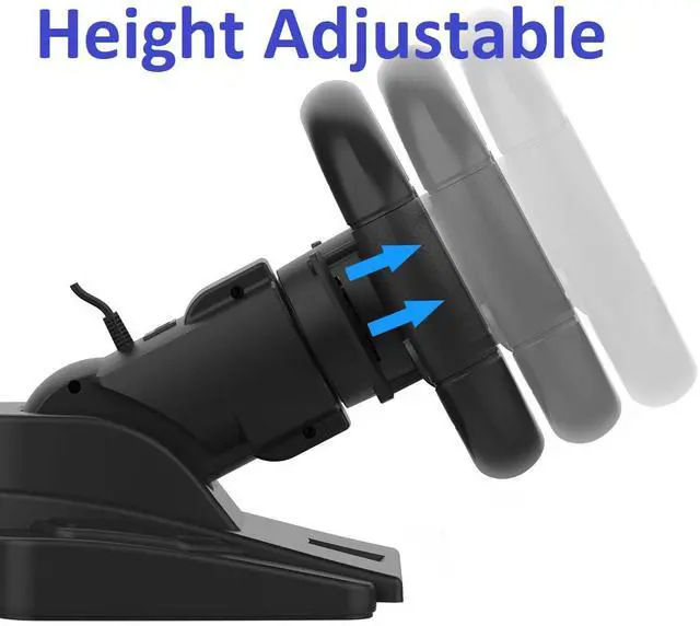 Alt view image 6 of 7 - Xbox 360 Game Racing Wheels,PC Steering Wheel Plug and Play Gaming Driving Volante 180° USB with Pedals Shifter Bundle for XBOX 360 / Windows PC / PS3 /Nintendo switch/Android