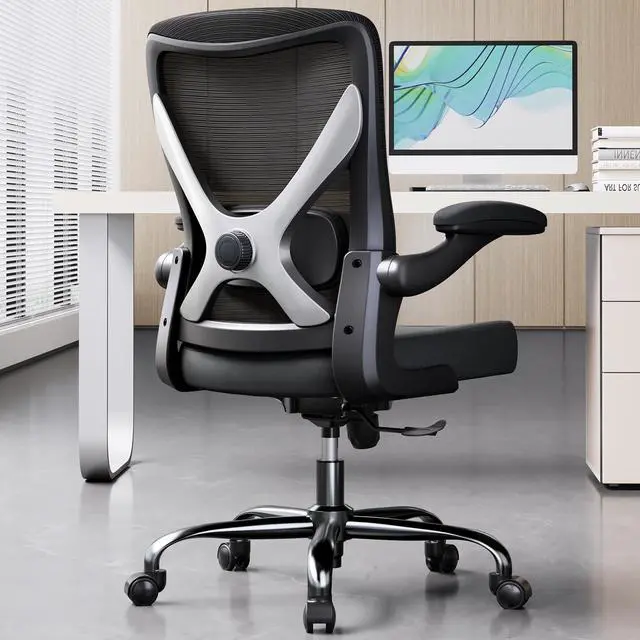 Main image of Ergonomic Office Chair - X-Shaped Computer Desk Chairs Comfy, Mesh High-Back Gaming Chair with Adjustable Lumbar Support, Executive Task Chair for Adults, Comfortable for Long Hours
