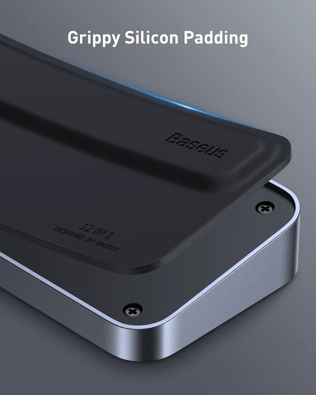 Alt view image 5 of 7 - Laptop Docking Station, 4K Multitasking Docking Station with 2 HDMI+DP, PD, 3 USB-A, RJ45, Audio, TF/SD Card Reader, USB Hub Compatible for MacBook/Dell/HP/Surface/Lenovo
