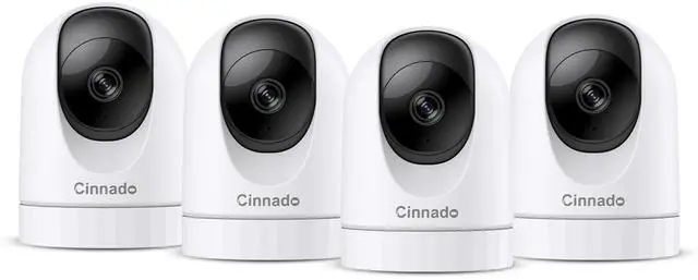 Main image of 2K Home Security Cameras-2.4Ghz WiFi Indoor Camera with 360° Motion Detection for Pets/Nanny/Baby/Dog, 2 Way Audio, 24/7 SD Card Storage, Cloud Storage, Works with Alexa & Google Home, D1 4P