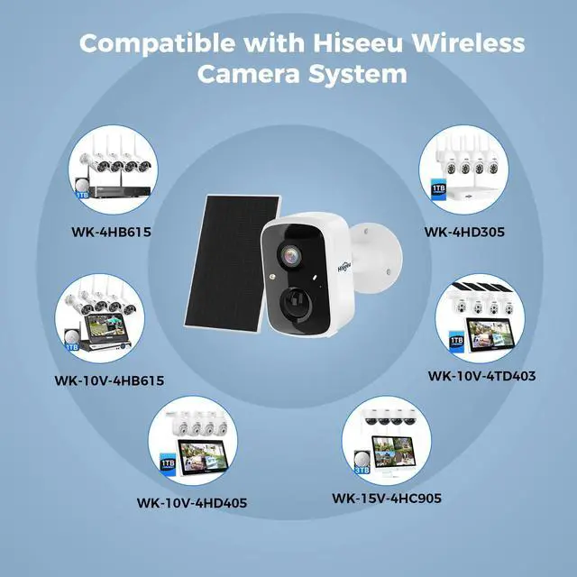 Alt view image 5 of 6 - _Mega Brand  Cameras Wireless Outdoor 2 Pack, Battery Powered 3K 4MP wifi Cameras for Home Surveillance, PIR/AI Motion Detection, Waterproof, Color Night Vision, 2-Way Audio, Cloud/SD Storage