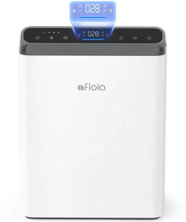 Main image of Air Purifier for Home Large Room Bedroom Up to 2000Ft² with PM2.5 Display Air Quality Sensor&Smart Auto Mode, 3-Stage Filter Cleaner Odor Eliminator, Remove Pet Dander Pollen Allergy Dust Mold Smoke
