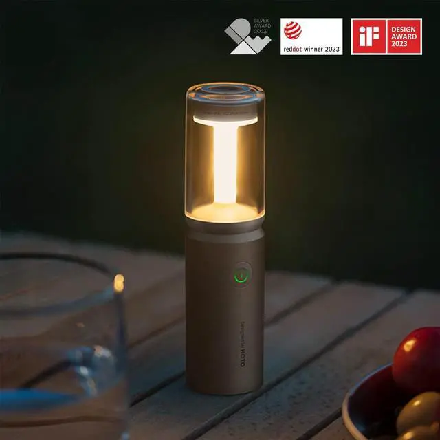 Alt view image 7 of 7 - Outdoor Camping Flashlight Rechargeable, 3-in1 Camping Lantern 3100mAh, IP66 Water Resistant Camping Lamp Tent Lights with Hook, LED Flashlight for Camping, Outdoor, Emergency