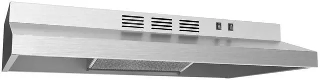 Main image of MVU30W2AST Range 30 Inch Under Cabinet Vent Ductless Convertible with Durable Stainless Steel, 200 CFM Kitchen Hood with 2 Reusable Filter, 2 Speed Exhaust Fan
