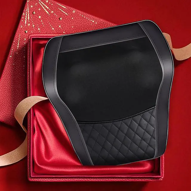 Alt view image 7 of 7 - Back Massager with Heat, 3D Kneading Massage Pillow for Back, Neck, Shoulder, Leg Pain Relief Deep Tissue, Gifts for Women Men Mom Dad