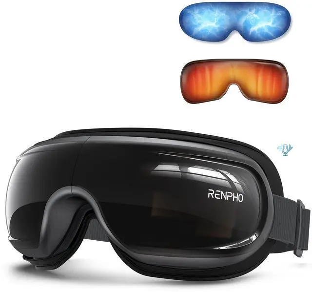 Main image of Eye Massager with Heat and Cooling for Migraines, Eyeris 3 Voice Control Eye Mask, Eye Care Device with DIY Massage Setting, Birthday Gifts for Women/Men, Reduce Dry Eyes