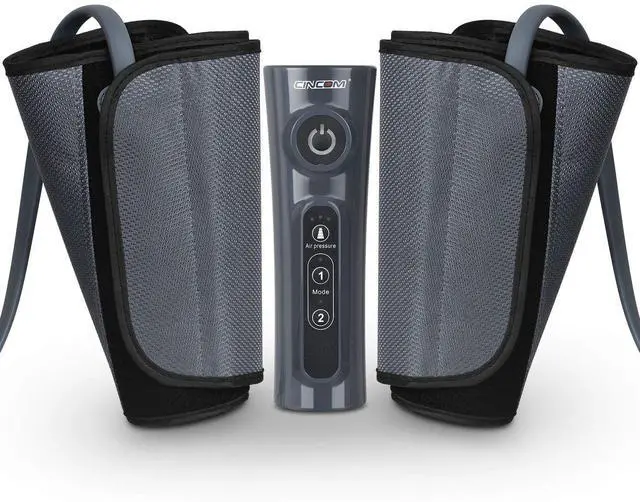 Main image of Leg Massager for Circulation and Pain Relief, Air Compression Calf Massager with 2 Modes 3 Intensities Helpful for RLS Edema and Muscles Relaxation Gifts