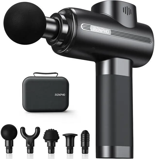 Main image of Active Massage Gun Deep Tissue, Percussion Handheld Muscle Massager for Body Neck Pain Relief, Portable Electric Mini Back Massagers with Carry Case for Athletes Men Women