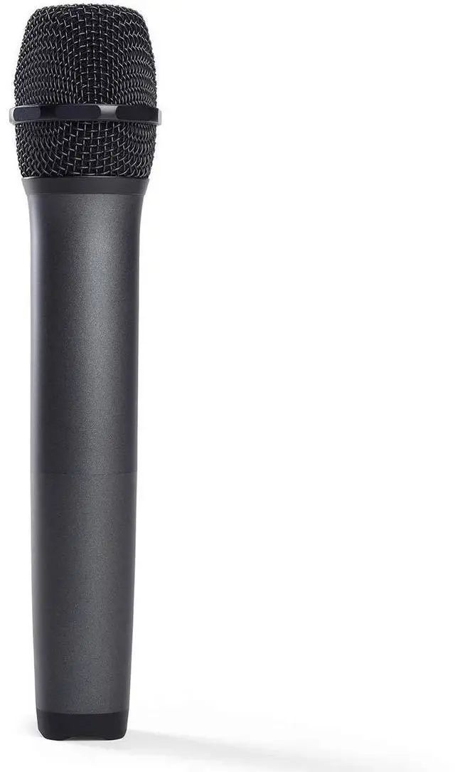 Alt view image 3 of 7 - Wireless Two Microphone System with Dual-Channel Receiver, Black