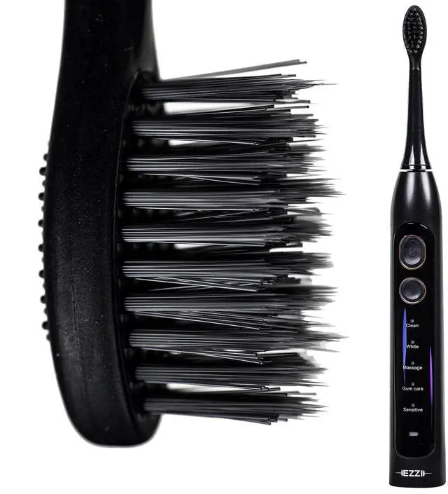 Main image of Sonic Electric Toothbrush | Ultra Soft Tapered Bristles | 60-Day Rechargeable Battery | 42,000 Vibrations/Min | for Adults, Sensitive Teeth, Receding Gum Disease, Whitening, Braces, Travel