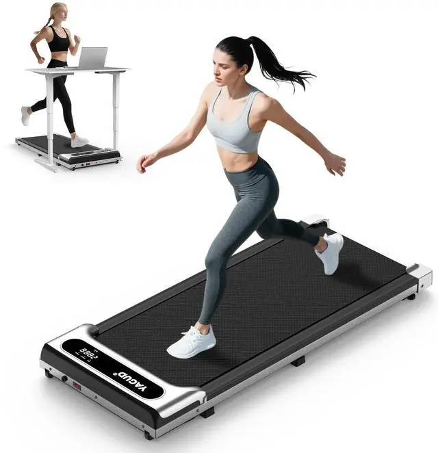 Main image of Walking Pad, Under Desk Walking pad Treadmill, 2.5HP Walking Pad with Remote and LED Display, 3 in 1 Portable Walking Pad with 265 lbs Weight Capacity for Home Office