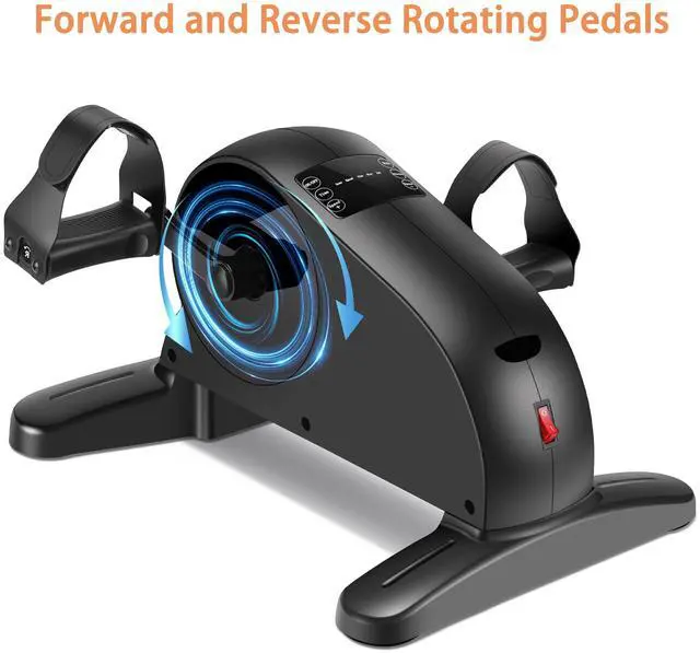 Alt view image 4 of 7 - Electric Pedal Exercicser mini Motorized Exercise Bike for Leg and Arm Low Impact Exercise