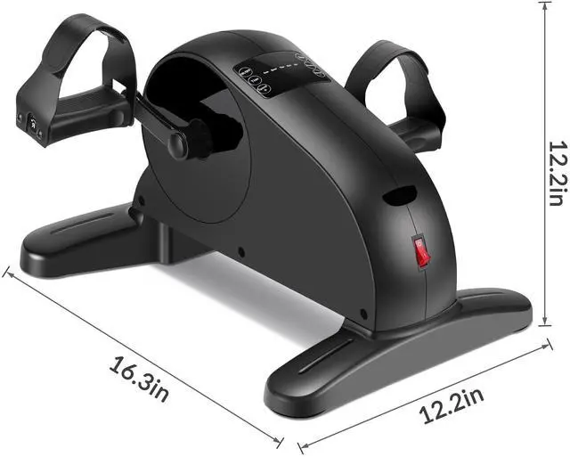 Alt view image 6 of 7 - Electric Pedal Exercicser mini Motorized Exercise Bike for Leg and Arm Low Impact Exercise