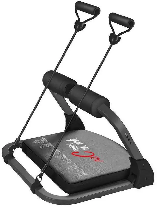 Alt view image 3 of 5 - abs exercise equipment ab machine for Abs and Total Body Workout, home gym fitness equipment for all ages. (BLACK)