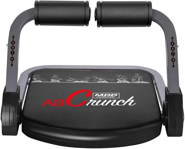 Alt view image 4 of 5 - abs exercise equipment ab machine for Abs and Total Body Workout, home gym fitness equipment for all ages. (BLACK)