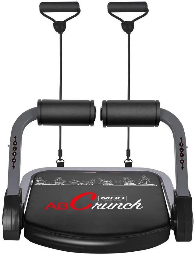 Alt view image 2 of 5 - abs exercise equipment ab machine for Abs and Total Body Workout, home gym fitness equipment for all ages. (BLACK)