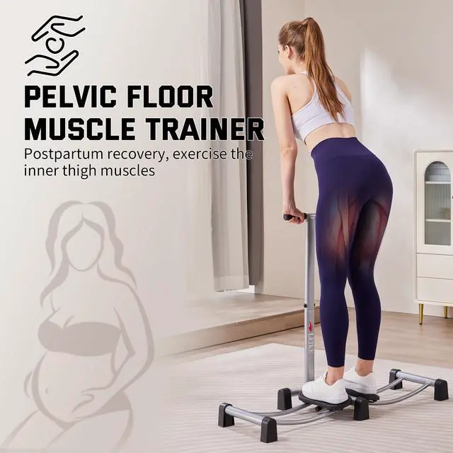 Alt view image 3 of 6 - Leg Machine Slim Body Female Pelvic Floor Muscle Fitness Equipment Muscle Repair Strengthening Training for Home Fitness